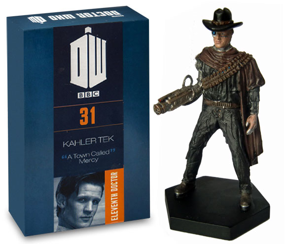 Doctor Who Eaglemoss Kahler Tek Boxed Model Figure Issue #31