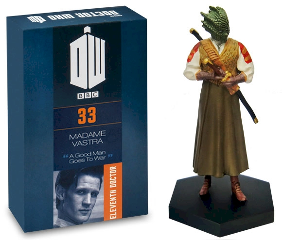 Doctor Who Figure Madame Vastra Eaglemoss Boxed Model Issue #33