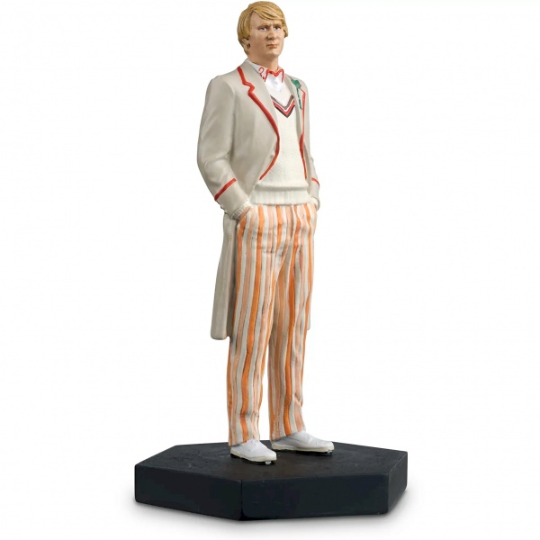 Doctor Who Figure Fifth Doctor Peter Davison Eaglemoss Boxed Model Issue #34 DAMAGED PACKAGING