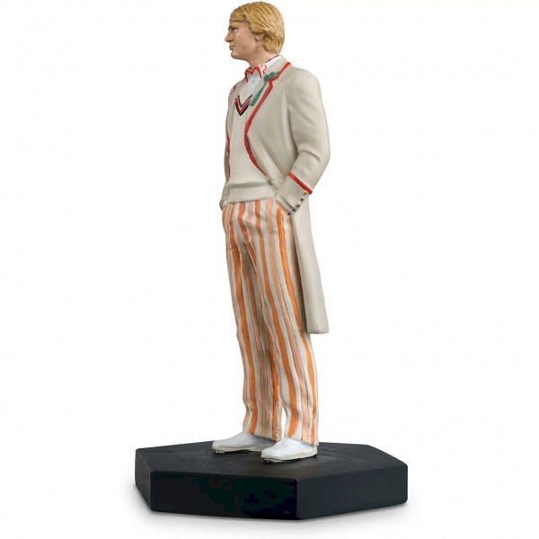 Doctor Who Figure Fifth Doctor Peter Davison Eaglemoss Boxed Model Issue #34