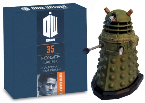 Doctor Who Figure Ironside Dalek Eaglemoss Boxed Model Figure #35