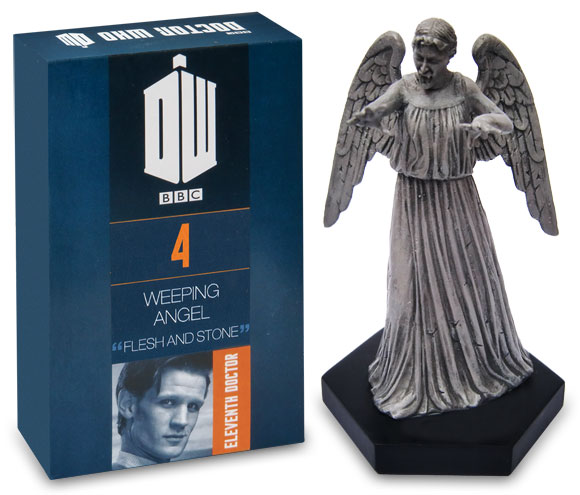Doctor Who Figure Weeping Angel Eaglemoss Model Issue #4