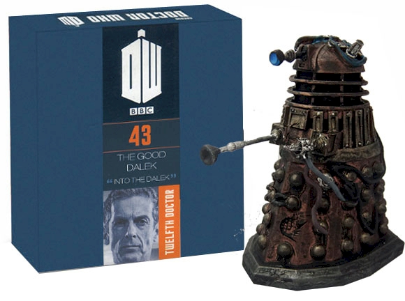 Doctor Who Figure Rusty the Good Dalek Eaglemoss Boxed Model Issue #43