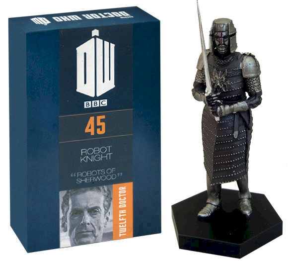 Doctor Who Eaglemoss Robot Knight Boxed Model Figure Issue #45
