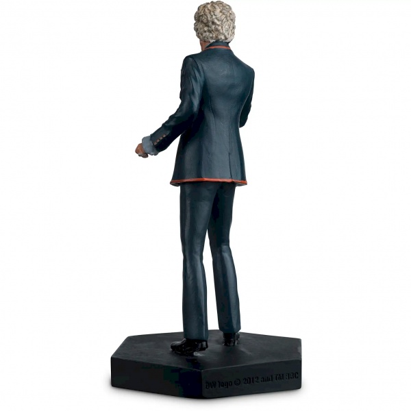 Doctor Who Figure Third Doctor Jon Pertwee Eaglemoss Boxed Model Issue #47 DAMAGED PACKAGING