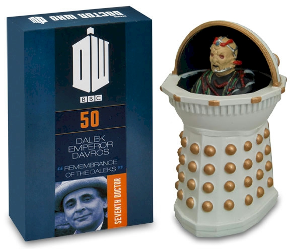 Doctor Who Figure Dalek Emperor Davros Eaglemoss Boxed Model Issue #50