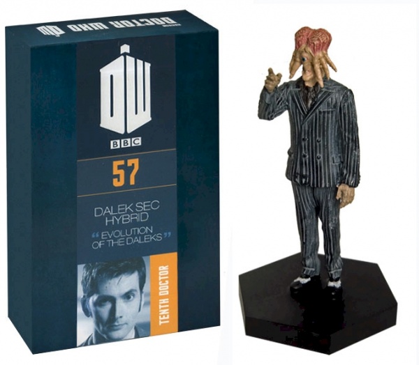 Doctor Who Dalek Sec Figure Eaglemoss Boxed Model Issue #57