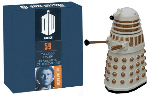 Doctor Who Figure Necros Dalek Eaglemoss Boxed Model Issue #59 DAMAGED PACKAGING