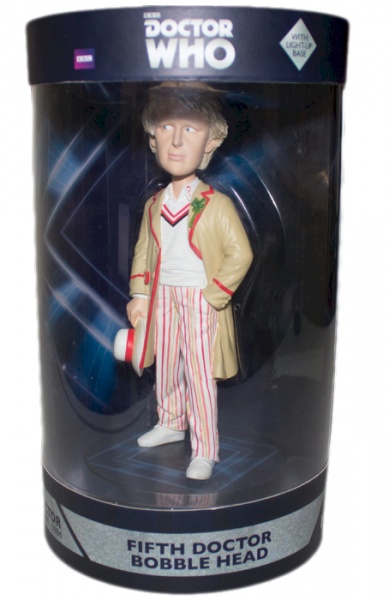 Doctor Who 5th Doctor Light Up Bobble Head Figure