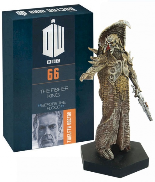 Doctor Who Figure The Fisher King Eaglemoss Boxed Model #66