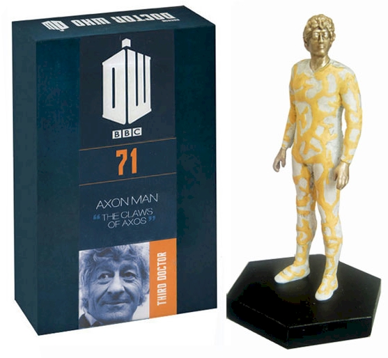 Doctor Who Figure Axon Man Eaglemoss Boxed Model Issue #71