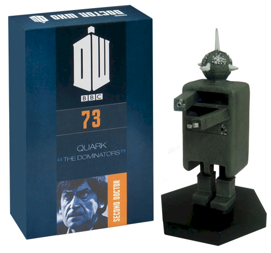 Doctor Who Figure Quark Eaglemoss Boxed Model Issue #73 DAMAGED PACKAGING