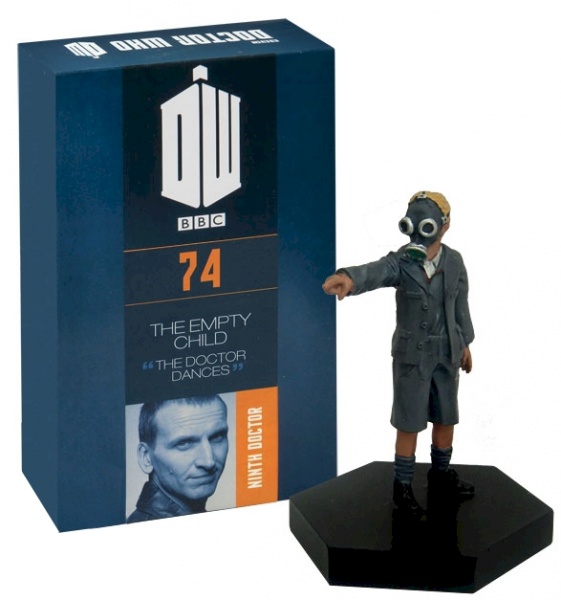 Doctor Who Figure The Empty Child Eaglemoss Boxed Model Issue #74 DAMAGED PACKAGING