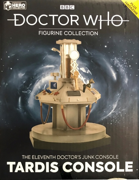 Doctor Who Junk Tardis Console 11th Doctor Eaglemoss Boxed Model Issue #8