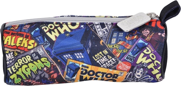 Doctor Who Retro Comic Book Pencil Case