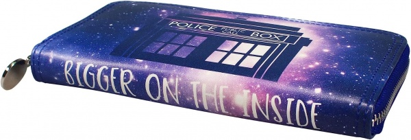 Doctor Who Large Tardis Galaxy Design Purse