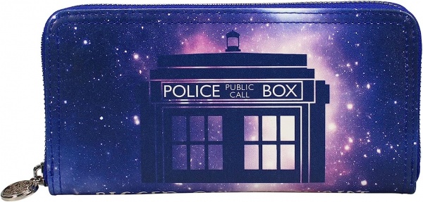 Doctor Who Large Tardis Galaxy Design Purse