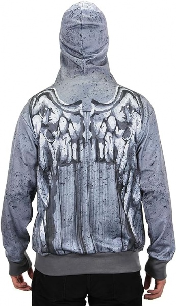 Doctor Who Weeping Angel Zipped Hoodie