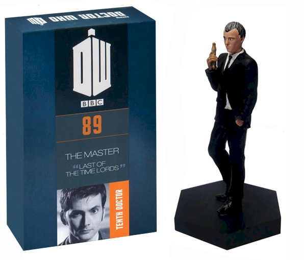Doctor Who Figure The Master John Simm Eaglemoss Boxed Model Issue #89