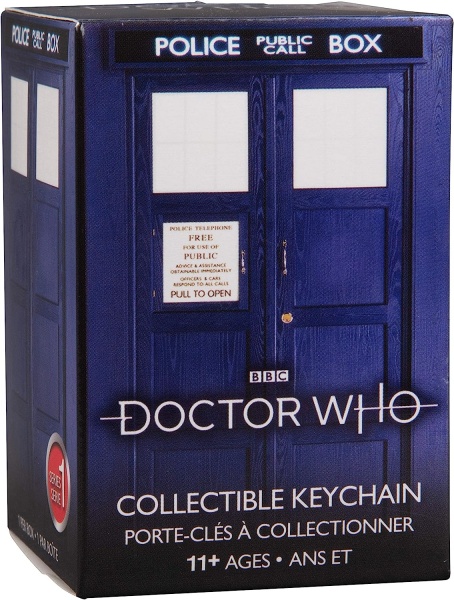 Doctor Who Key Ring Chain Mystery Blind Box Bundle of Six