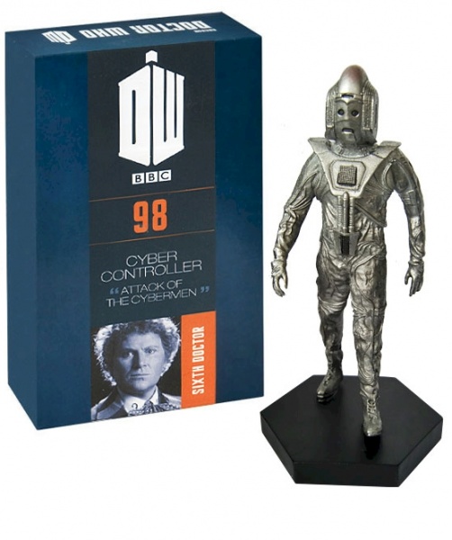Doctor Who Figure Cyber Controller from Attack of the Cyberman Eaglemoss Boxed Model Issue #98