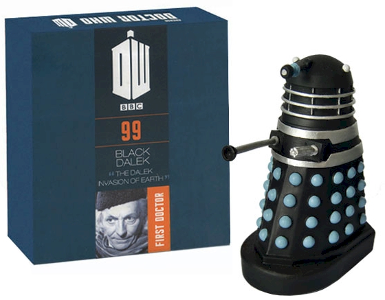 Doctor Who Figure Supreme Black Dalek Eaglemoss Boxed Model Issue #99 DAMAGED PACKAGING