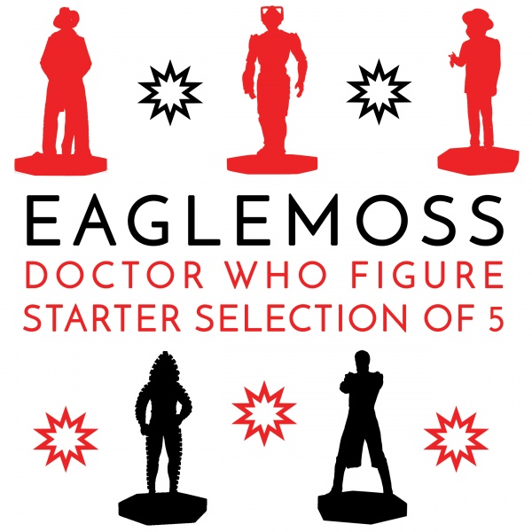 Doctor Who Eaglemoss Starter Collection of 5 Figures