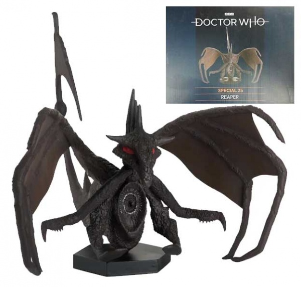 Doctor Who Figure Reaper Eaglemoss Boxed Model Issue #S25