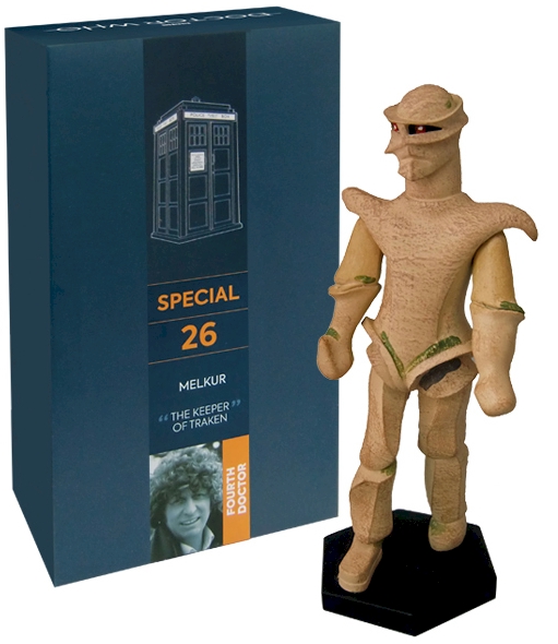 Doctor Who Figure Melkur Figure Eaglemoss Boxed Model Issue #S26