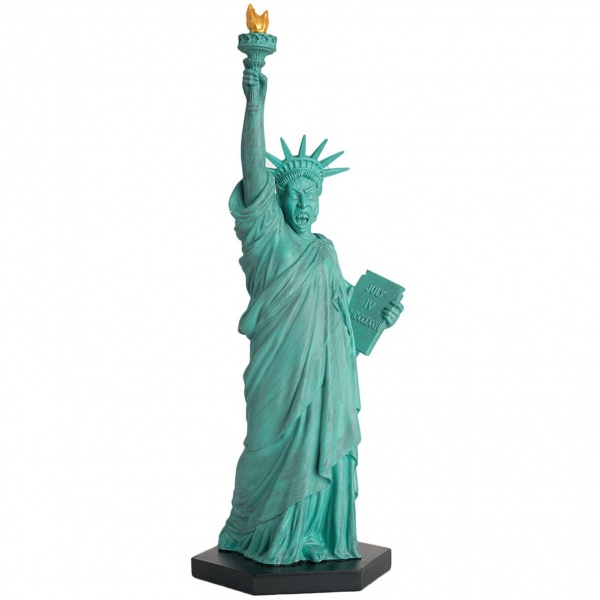 Doctor Who Figure Weeping Angel Statue of Liberty Eaglemoss Boxed Model Issue #S27