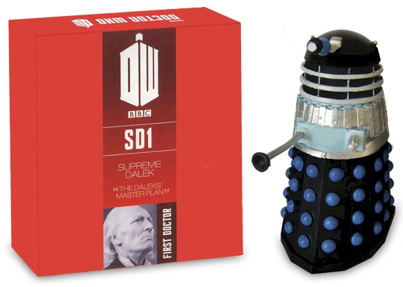 Doctor Who Figure Supreme Dalek Eaglemoss Boxed Model Issue Rare Dalek #SD1