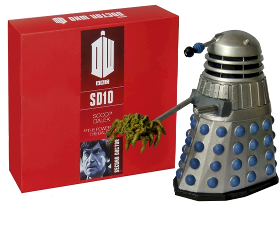 Doctor Who Figure Scoop Dalek Eaglemoss Boxed Model Issue Rare Dalek #SD10