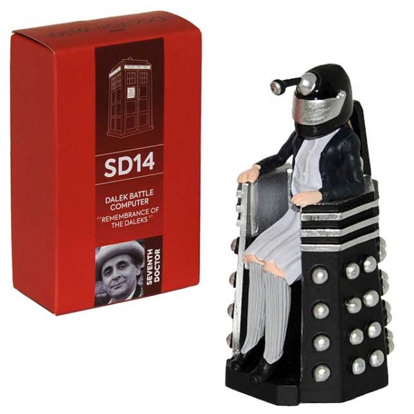 Doctor Who Figure Battle Computer Dalek Eaglemoss Boxed Model Issue #SD14