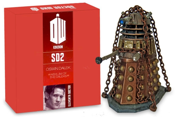 Doctor Who Figure Rare Oswin Dalek Eaglemoss Boxed Model Issue #SD2 DAMAGED PACKAGING