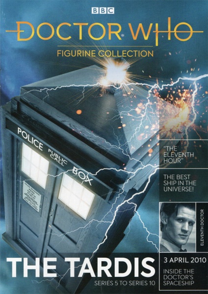 Doctor Who Tardis 11th Doctor Version Eaglemoss Boxed Model Issue #1