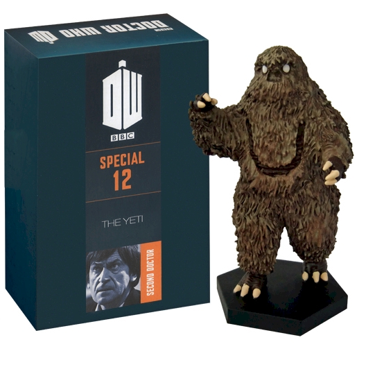 Doctor Who Figure The Yeti Eaglemoss Eaglemoss Boxed Model Issue #S12 NEW DAMAGED