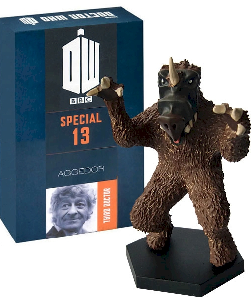 Doctor Who Figure Aggedor Eaglemoss Model Issue #S13