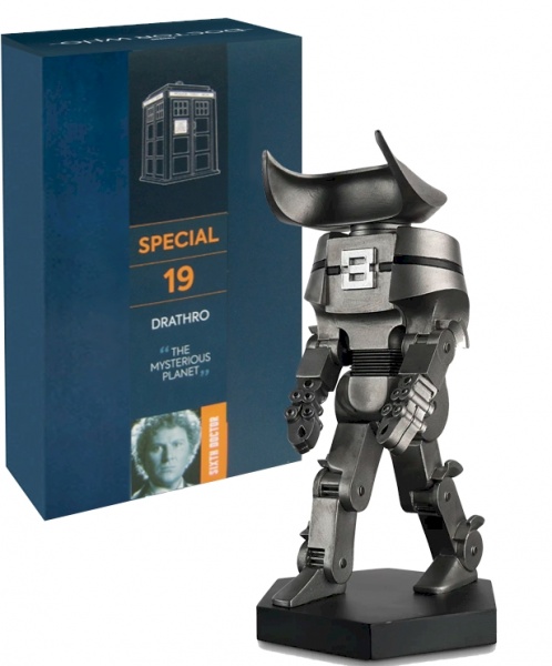 Doctor Who Figure Drathro Eaglemoss Model Issue #S19