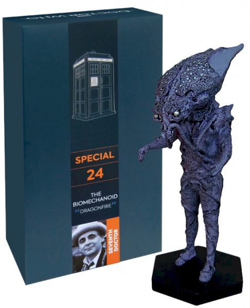 Doctor Who Figure Dragon Biomechanoid Eaglemoss Boxed Model Issue #S24