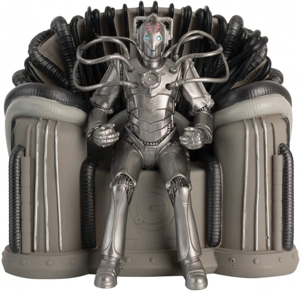 Doctor Who Figure Cyber Controller on Throne Eaglemoss Boxed Model Issue #S28