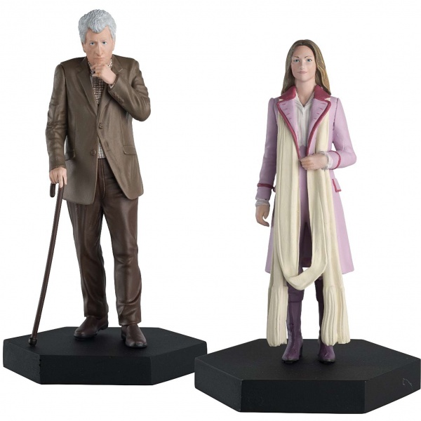 Doctor Who Figure Set The Curator & Romana Eaglemoss Time Lord Box #1