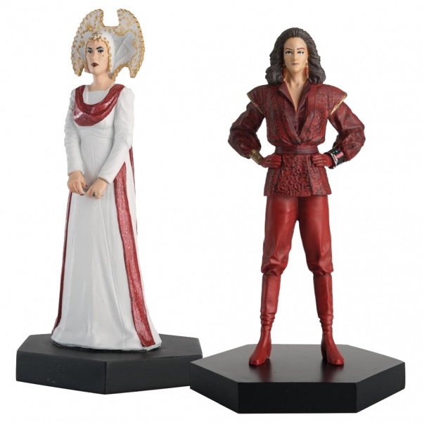 Doctor Who Figure Set The Inquisitor & The Rani Eaglemoss Time Lord Box #4