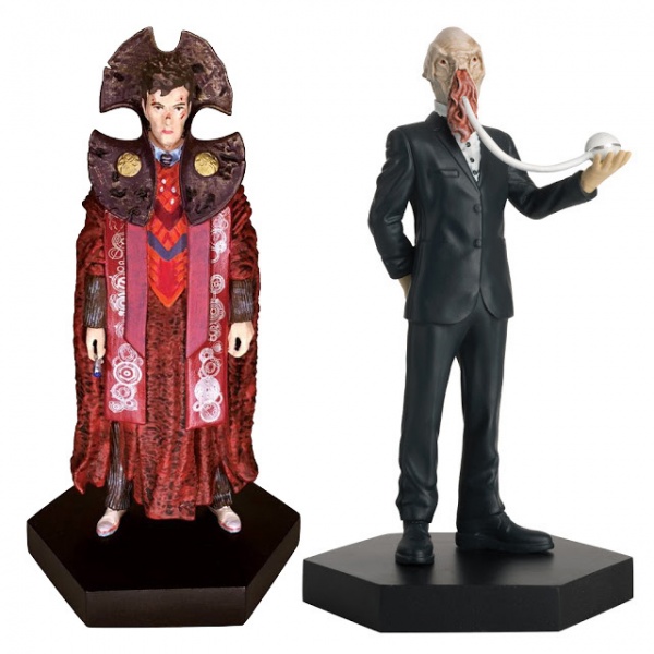 Doctor Who Figure Set The Tenth Doctor & Brian the Ood Eaglemoss Time Lord Victorius Box #4