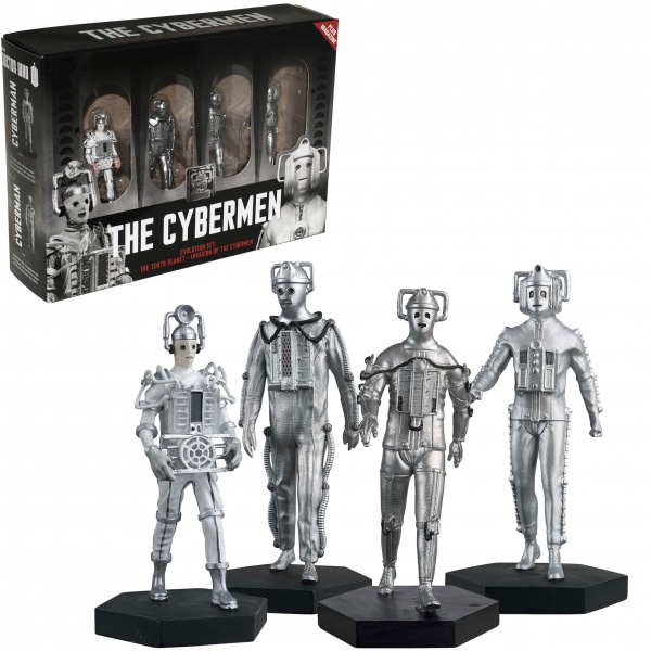 Doctor Who Figure The Cybermen Eaglemoss Evolution Set #1 Box Set #3