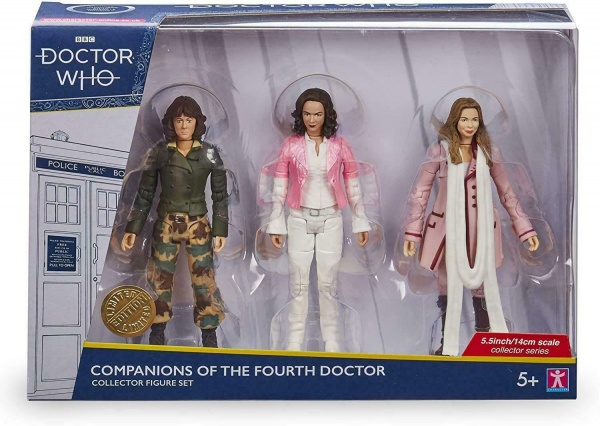 Doctor Who Companions Of The Fourth Doctor Action Figure Collector Set NEW