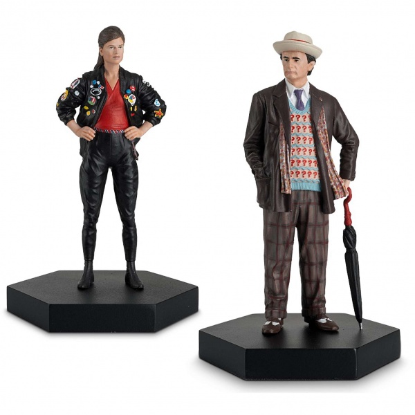 Doctor Who Companion Figure Set The 7th Doctor & Ace Eaglemoss Box Set #11