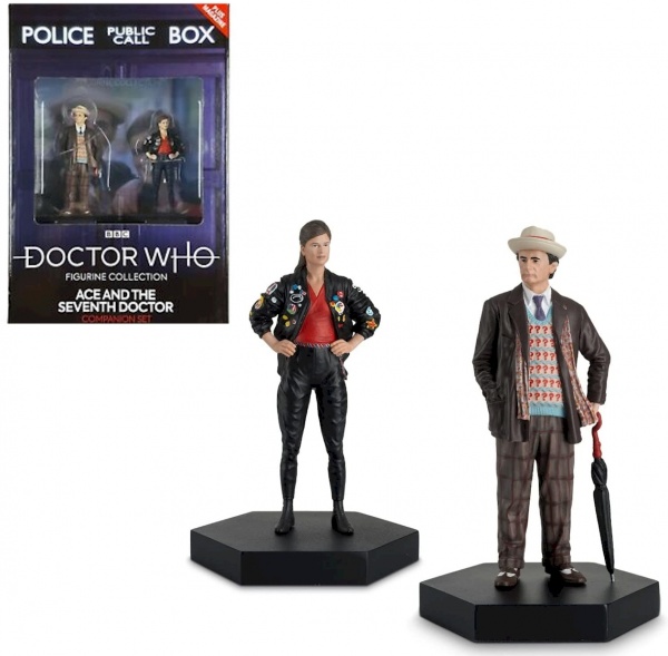 Doctor Who Companion Figure Set The 7th Doctor & Ace Eaglemoss Box Set #11