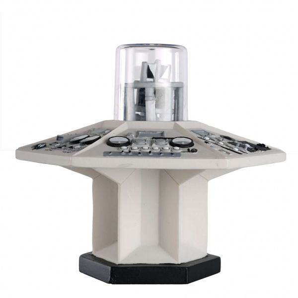 Doctor Who Tardis Console Model First Doctor Rare Black & White Variant Version Eaglemoss Boxed Model Issue #3b