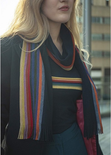 13th Doctor Who Jodie Whittaker Scarf Official