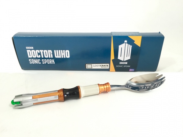 Doctor Who Sonic Spork Loot Crate Exclusive